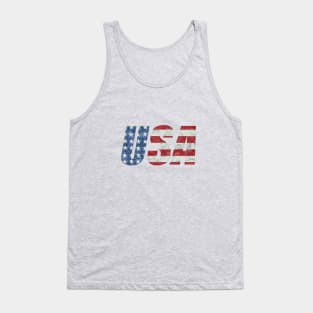 USA Stars and Stripes Tank Top